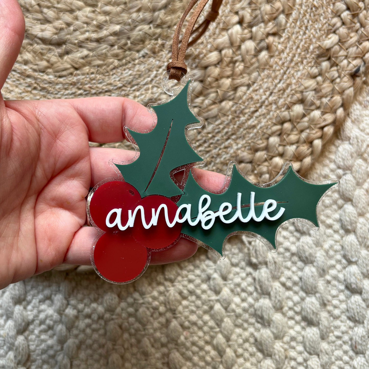 Sparkle Holly | Ornament 2025