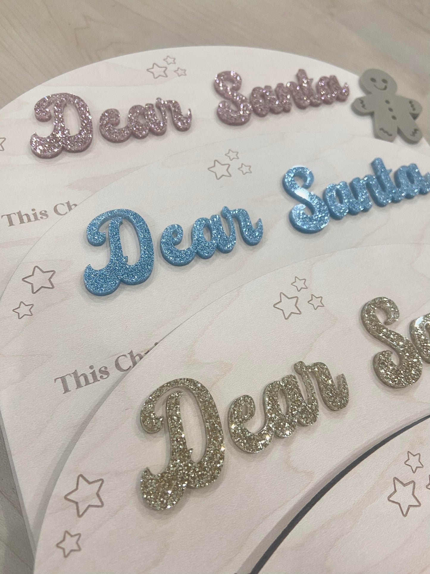 Dear Santa | Wipe-away board