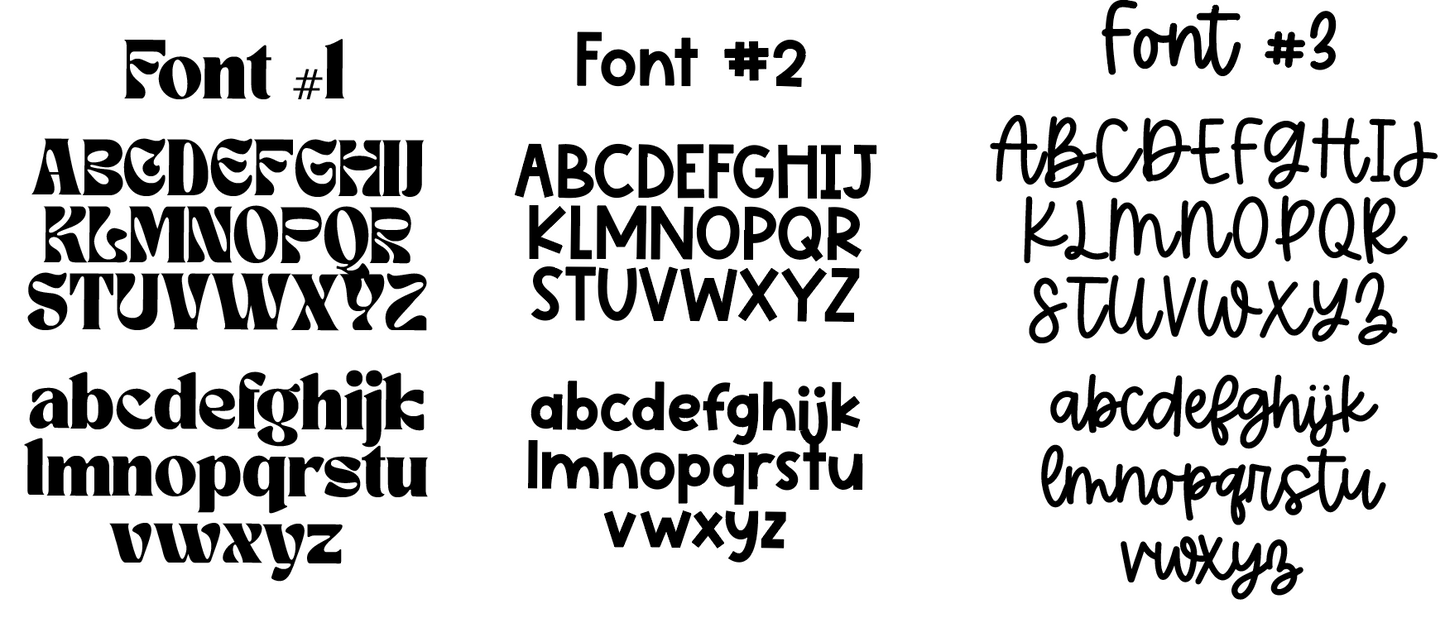 Boo-basket tag | engraved wood