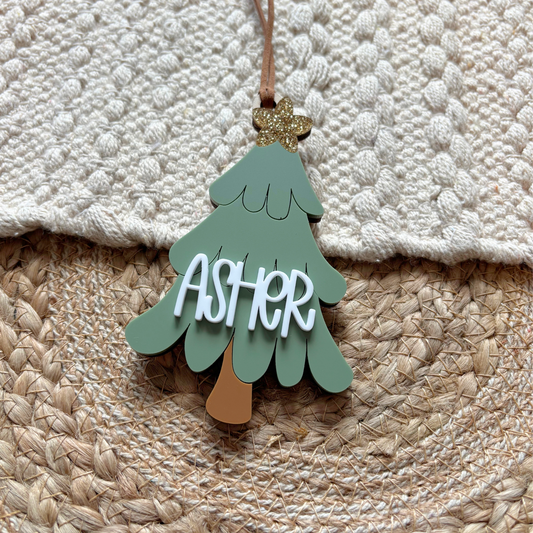 Golden Star Tree | Ornament 2025