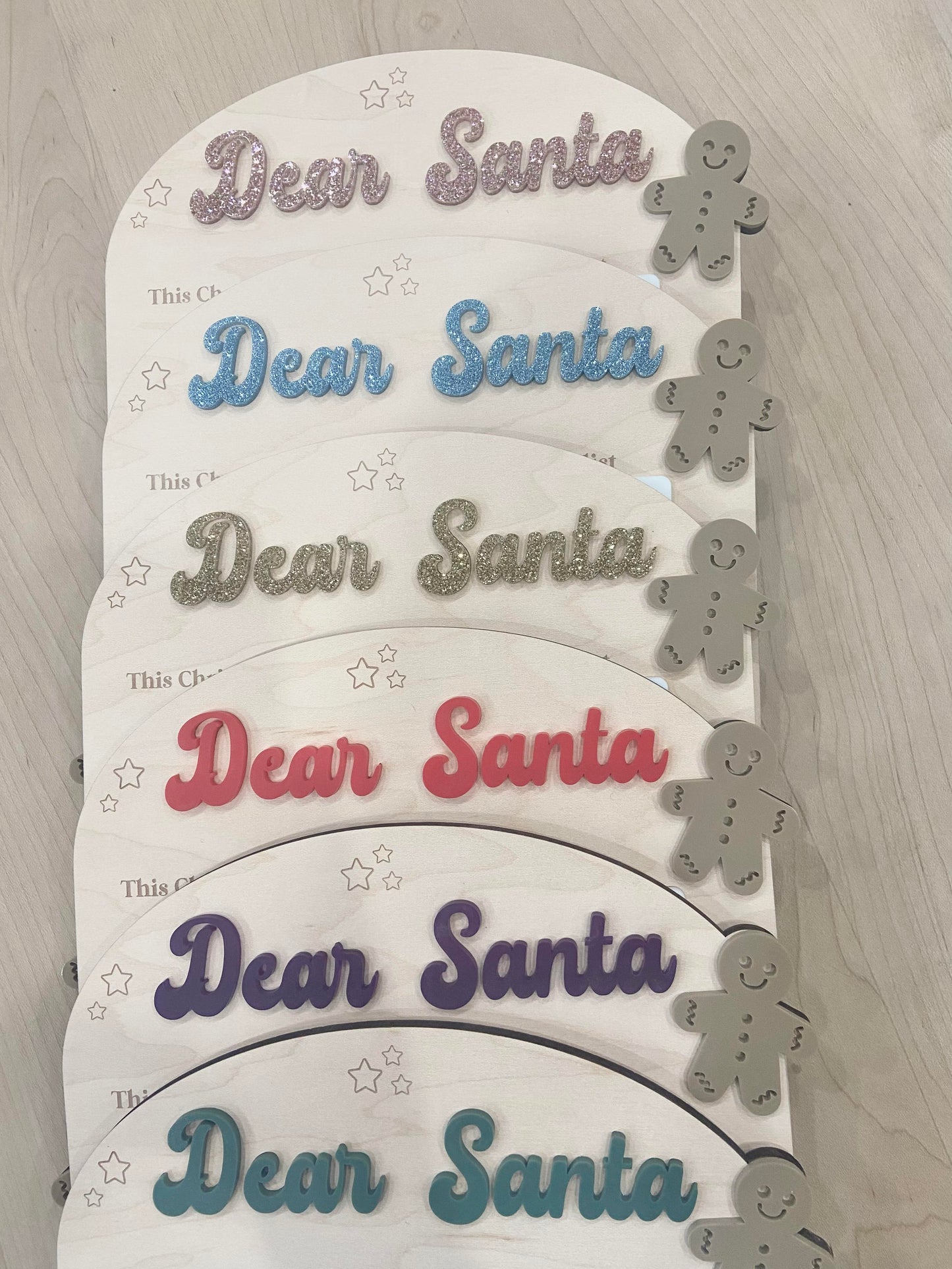 Dear Santa | Wipe-away board