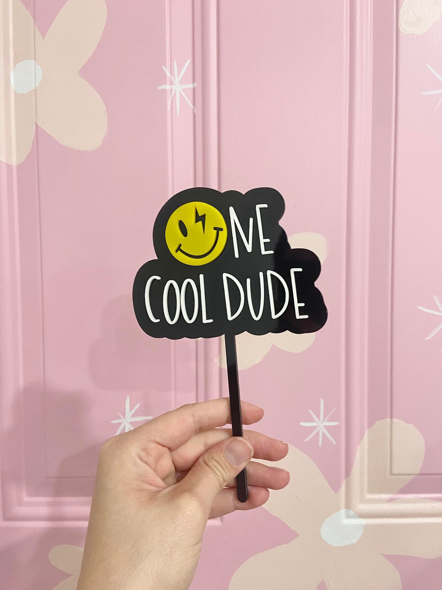 One Cool Dude | Cake topper