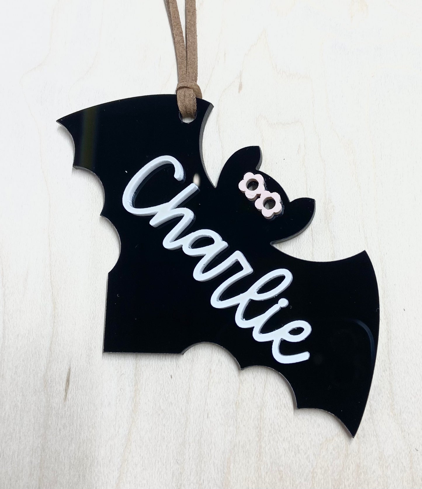 Boo-basket tags | Acrylic