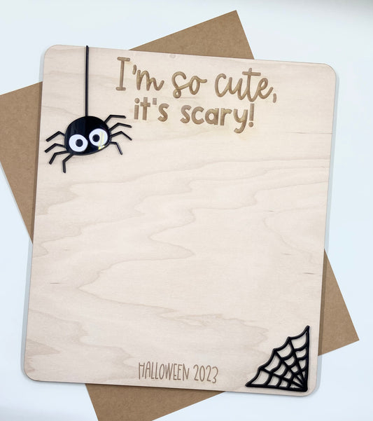 Halloween keepsake | I'm so cute, it's scary!