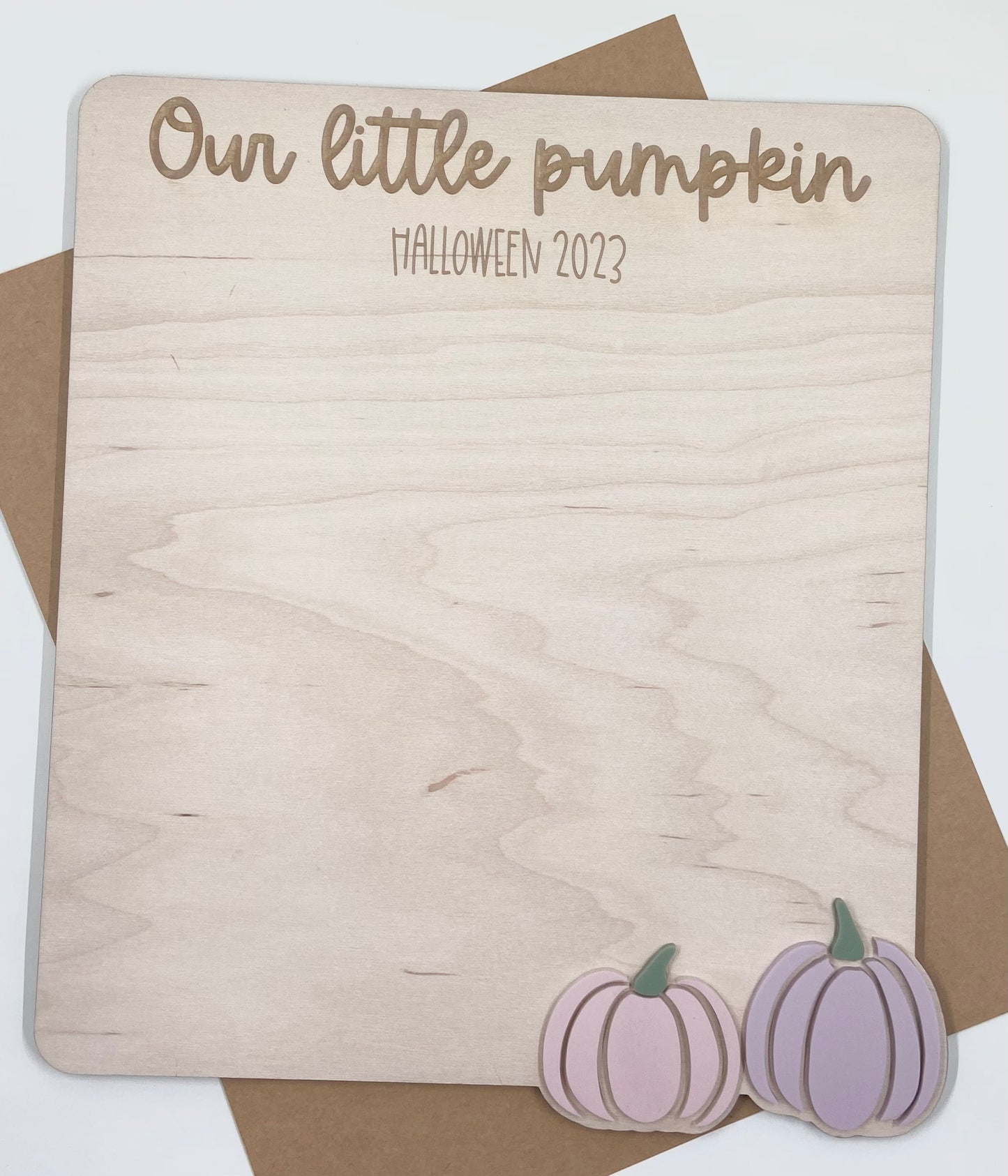 Halloween keepsake | our little pumpkin