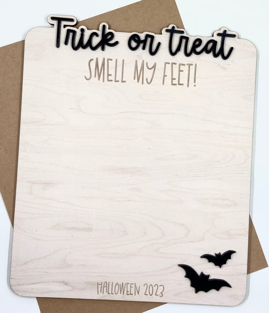 Halloween keepsake | smell my feet