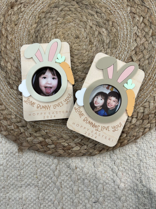 Bunny love | Magnetic picture frame