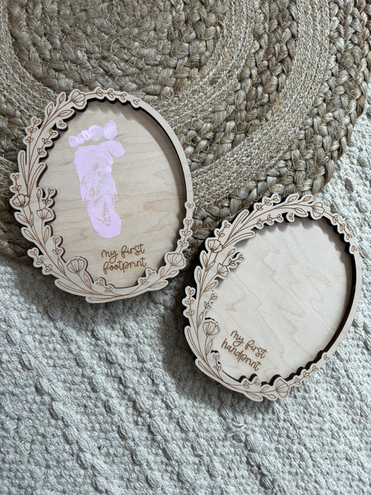 Handprint/footprint keepsake | BABY