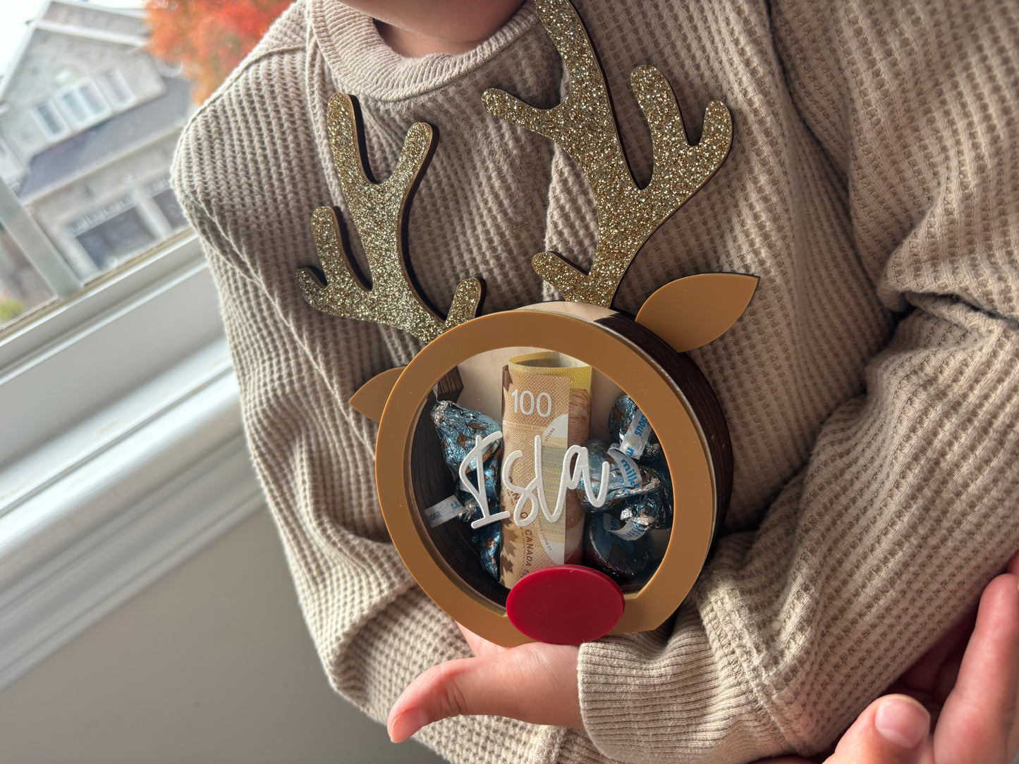 Reindeer Gift Container