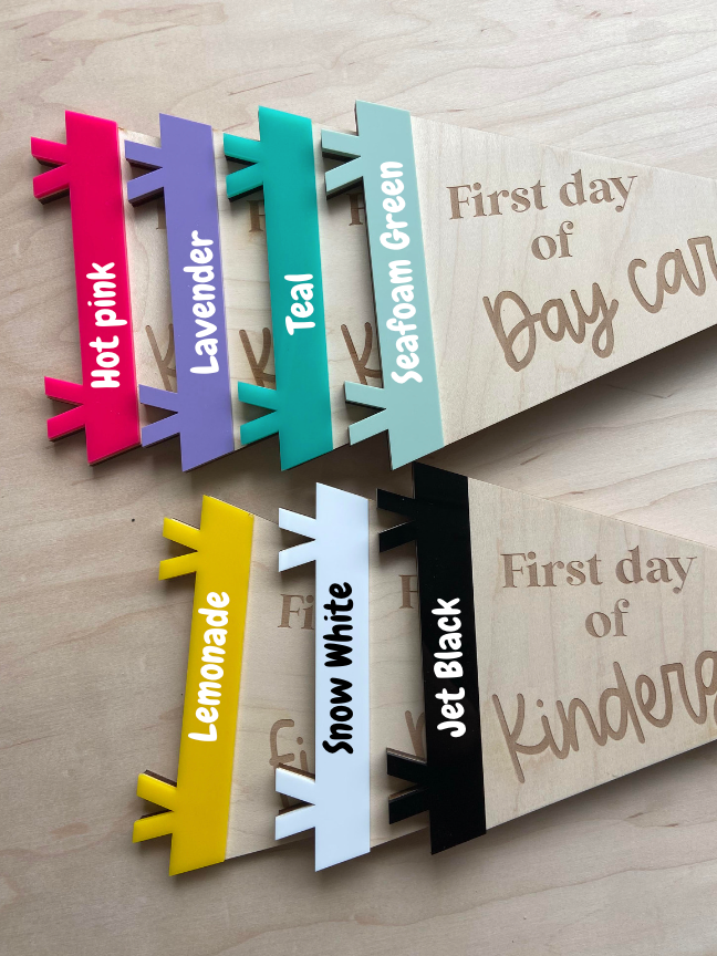 Back to School Pennants