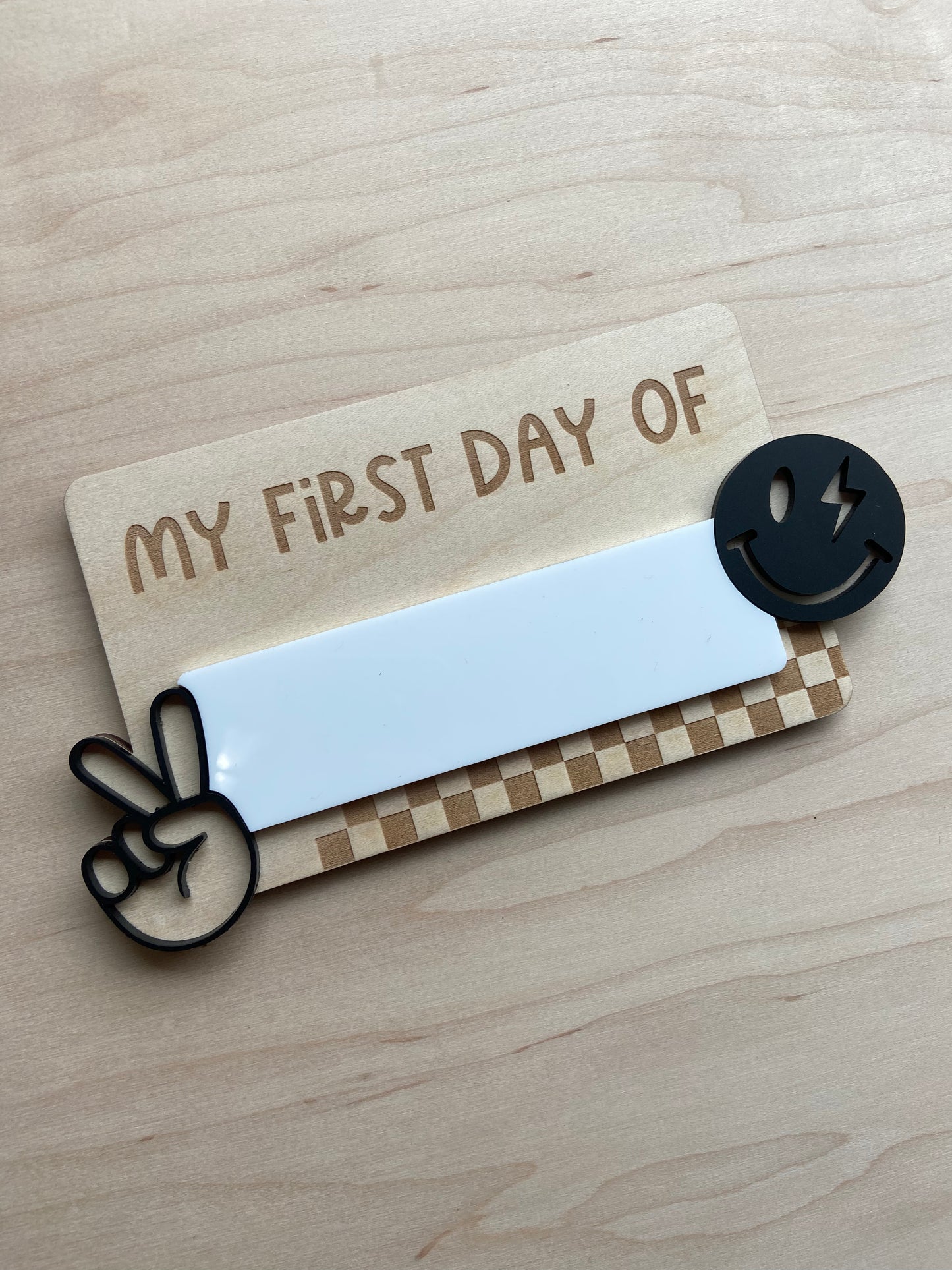 Mini First Day of School Sign