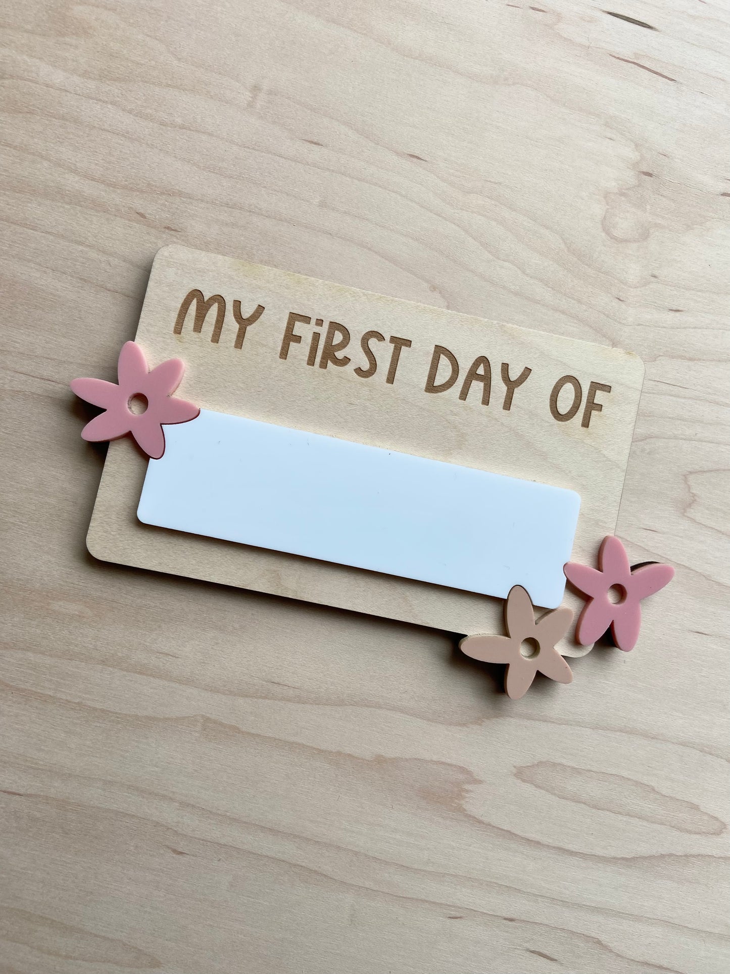 Mini First Day of School Sign